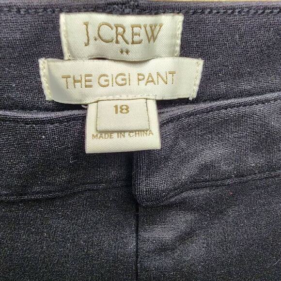 J.Crew Women Pants, The Gigi Mid Rise Stretch Skinny Leg Casual Pants, Sz 18 - Picture 2 of 11